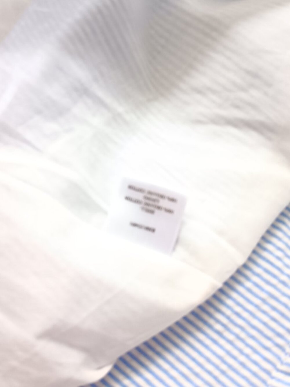 NWT Classic Blue & White Cotton Seersucker Sleeveless Dress Size 6 HOPE & HENRY - Picture 10 of 13